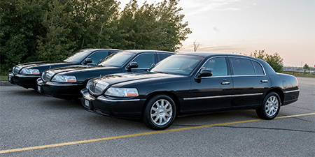 Affordable rates are available for those seeking luxurious and elegant high-end black sedan airport transportation